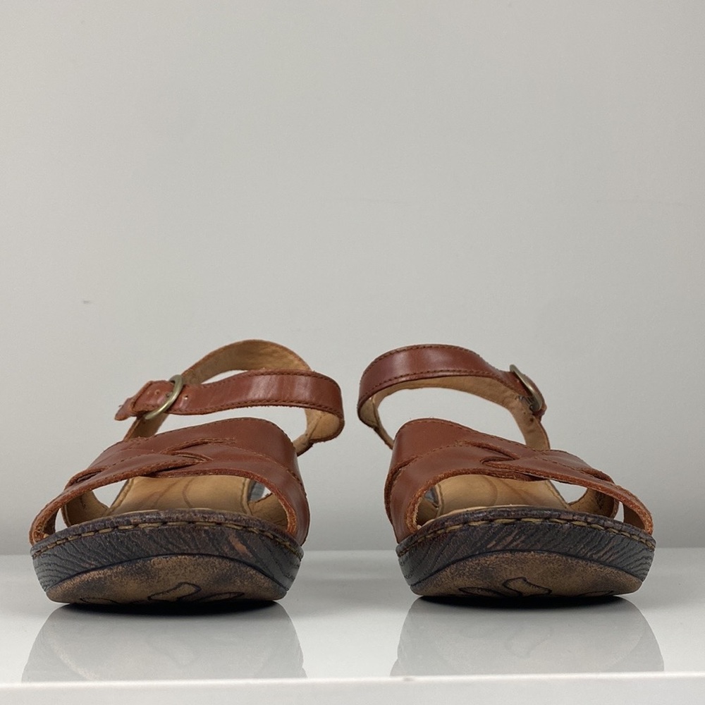 Born Belinda Open Toe Heeled Sandal Size 10 - Picture 2 of 16